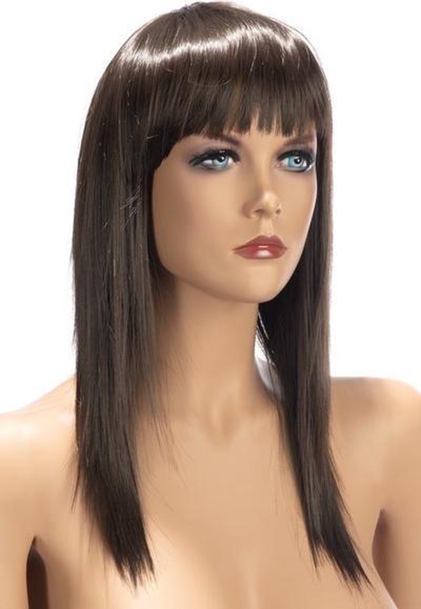 ALLISON Bruin / Kastanje | Lang | Vlak | Verstelbaar | Pruik | WORLD WIGS